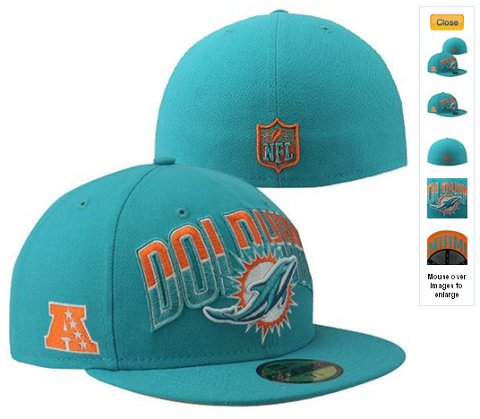 2013 Miami Dolphins NFL Draft 59FIFTY Fitted Hat 60D23